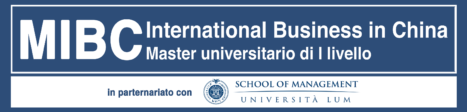 MIBC - Master International Business in China